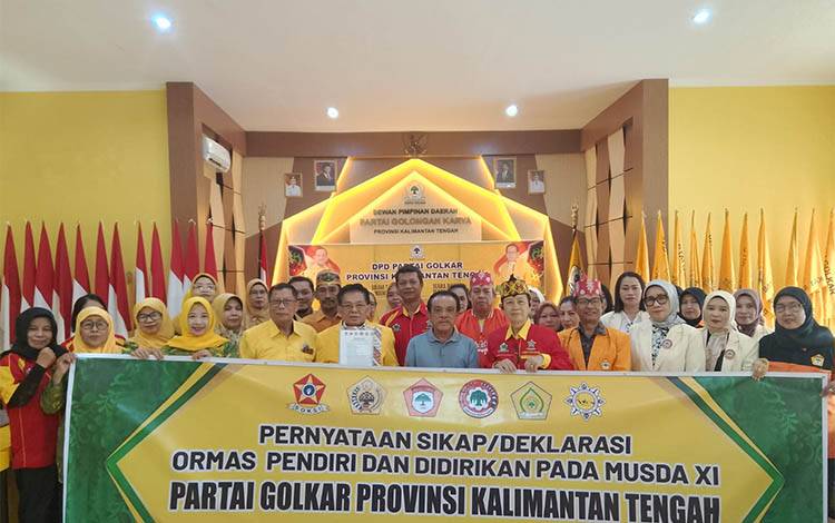 Fairid Naparin Kantongi Dukungan Enam Ormas, Peluang Pimpin Golkar Kalteng Terbuka Lebar