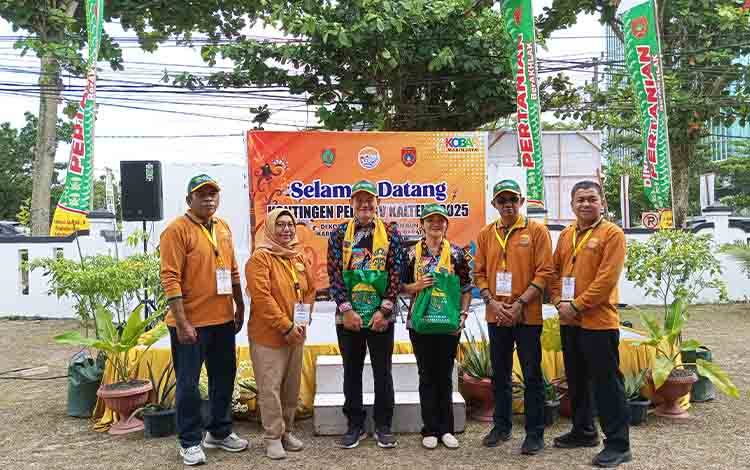 Pemkab Kobar Sambut Kontingen Pekan Daerah Petani Nelayan XIV Kalteng 2025