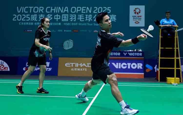 Amri/Nita ke Semifinal Setelah Rehan/Gloria Mundur di Macau Open 2025