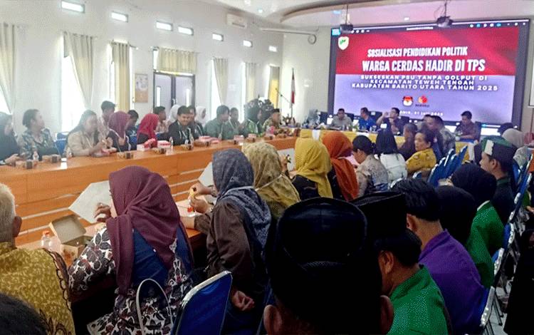 Kesbangpol Barito Utara Gelar Sosialisasi Pendidikan Politik Jelang PSU Pilkada 2025