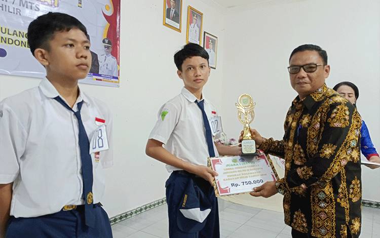 Lomba Cerdas Cermat Kecamatan Kahayan Hilir Selesai, ini Pesan Camat