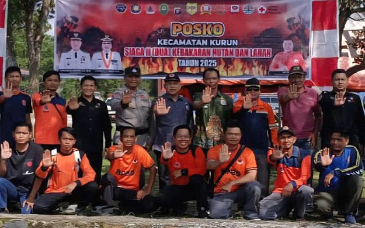 Pemkab Gunung Mas Dirikan Empat Posko Karhutla