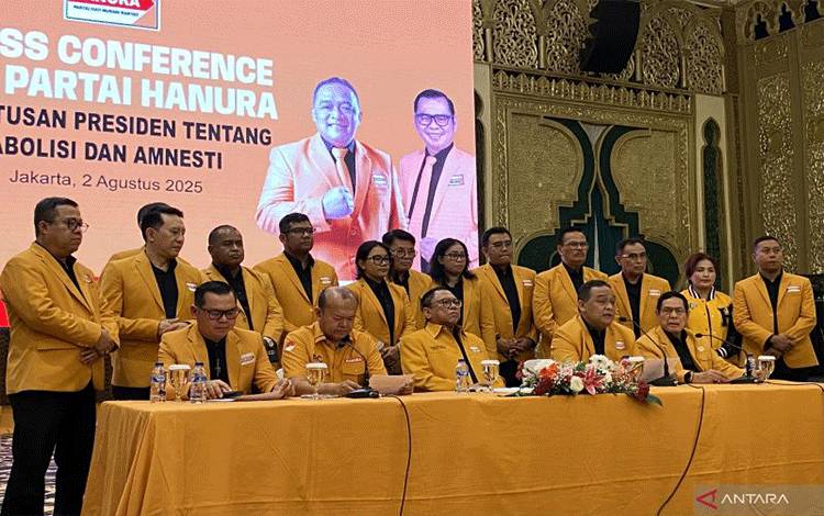 Partai Hanura: Abolisi-Amnesti Presiden Bukan Bentuk Intervensi Hukum