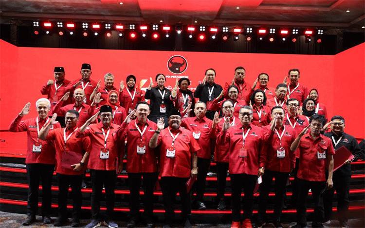 PDIP Umumkan Susunan Lengkap Pengurus DPP PDIP Periode 2025-2030