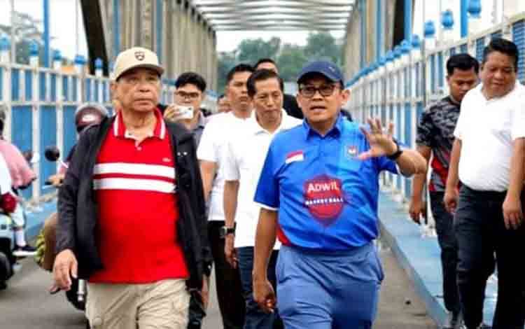 Pj Bupati, Kemenkopolkam dan Kemendagri Pererat Sinergi Lewat Jalan Pagi di Muara Teweh