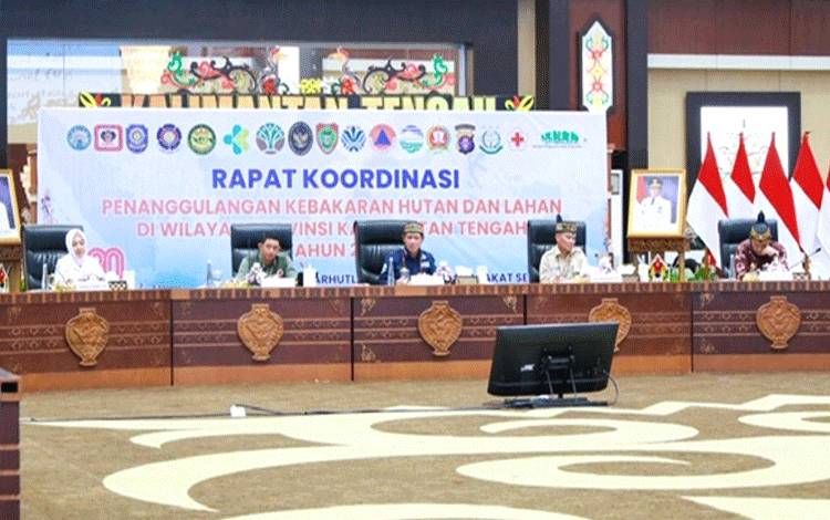 KLHK Tegaskan Peran Strategis dalam Penanganan Karhutla Kalteng 2025