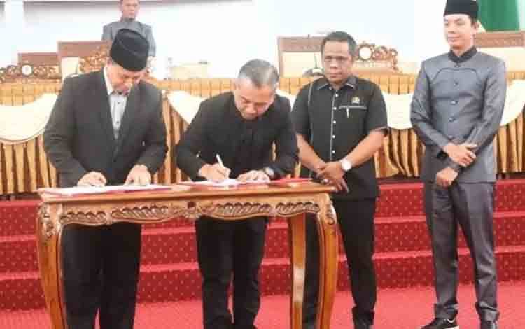 DPRD dan Pemkab Seruyan Sepakati Raperda RPJMD 2025 - 2029