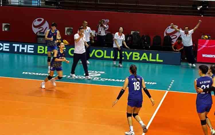 Vietnam Petik Kemenangan Kedua di Kejuaraan Dunia Voli Putri U-21 2025