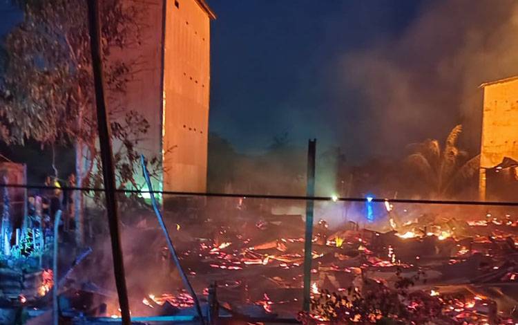 Katingan Berduka, Kebakaran Landa Dua Desa