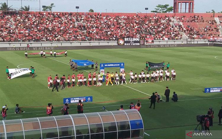 Bali United Bermain Imbang 1-1 Lawan Persik Kediri