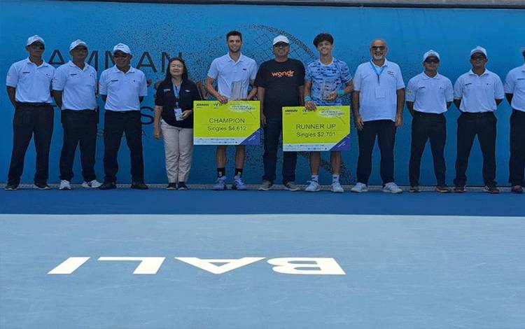 Petenis Prancis Arthur Gea Juarai ITF M25 Seri III di Bali