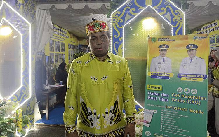 Stan Dinkes Pulpis di Handep Hapakat Fair Sediakan Cek Kesehatan dan Vitamin Gratis