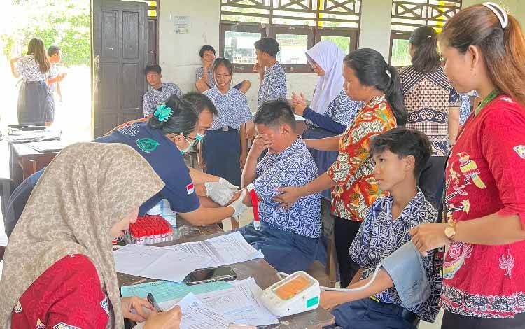 DPRD Gunung Mas Sambut Baik Kegiatan Pemeriksaan Kesehatan Gratis