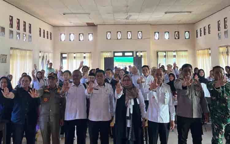 384 ASN dan Tenaga Kontrak Telaga Antang Ikuti Tes Narkoba