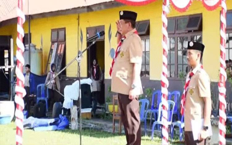 Bupati Kapuas Ajak Anggota Pramuka Aktif Berkontribusi dalam Pembangunan Bangsa