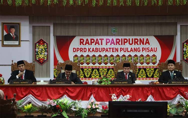 DPRD Pulang Pisau Gelar Rapat Paripurna Pidato Kenegaraan Presiden Sambut HUT ke-80 RI, Bupati Hadir
