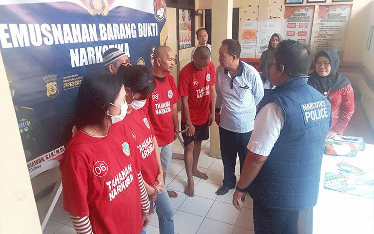 Polres Kotim Minta Masyarakat Lapor, Bila ada Peredaran Narkona
