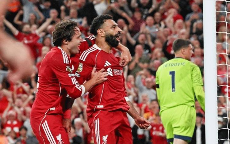 Liverpool Buka Liga Inggris 2025/26 dengan Menang 4-2 atas Bournemouth