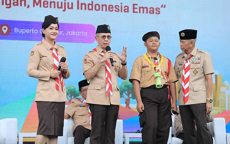 OJK Kalteng Dorong Literasi Keuangan Inklusif bagi Anggota Pramuka