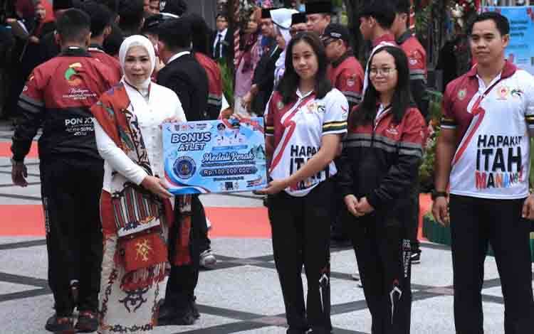 KONI Kalteng Apresiasi Pemprov atas Bonus Atlet PON