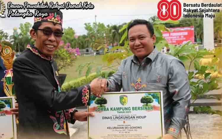 Kelurahan Sei Gohong Raih Penghargaan Kampung Bersinar