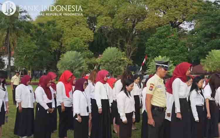 BI Kalteng Gelar Upacara HUT RI, Teguhkan Semangat Kedaulatan Ekonomi Negeri