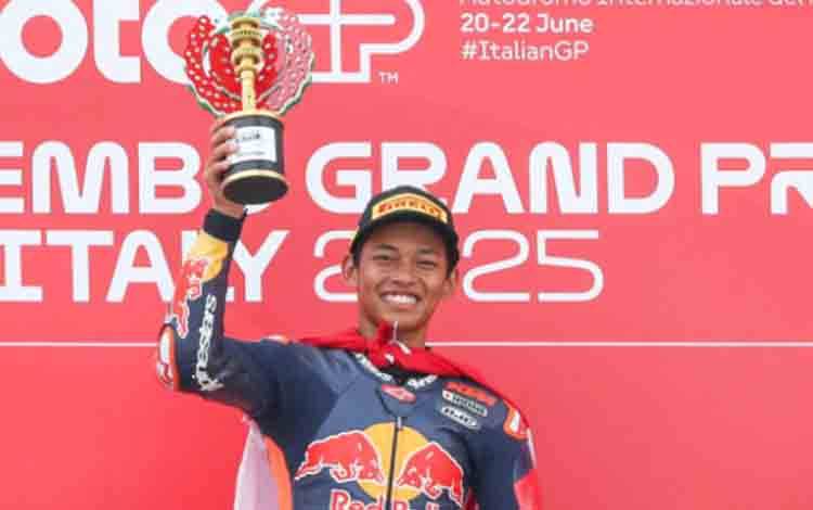 Veda Persembahkan Podium Kedua di Austria untuk Kemerdekaan Indonesia