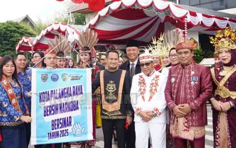 Wali Kota Palangka Raya Ajak Masyarakat Sukseskan Program Kelurahan Bersih Narkoba