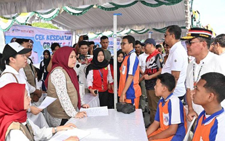 2.000 Pelajar dan Mahasiswa Ditargetkan Ikuti Program Cek Kesehatan Gratis di Palangka Raya