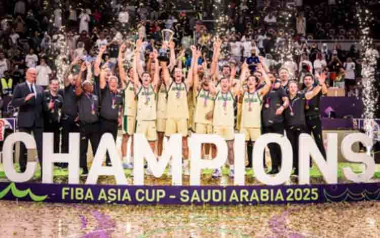 Australia kembali Juarai Piala Asia FIBA