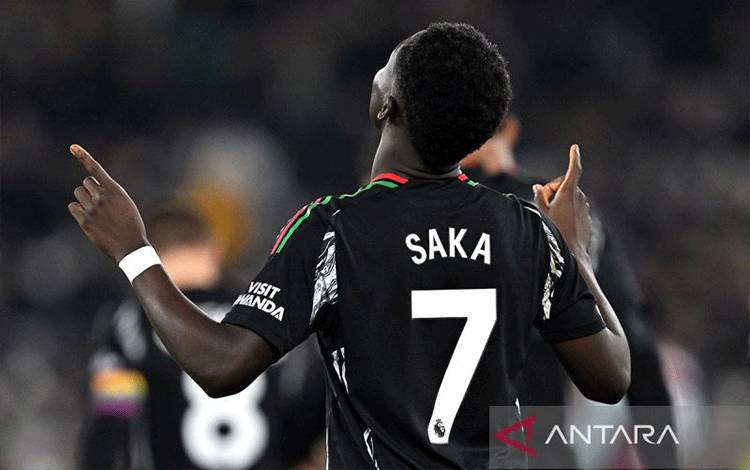 Saka Akui Arsenal Kewalahan Saat Alahkan Manchester United
