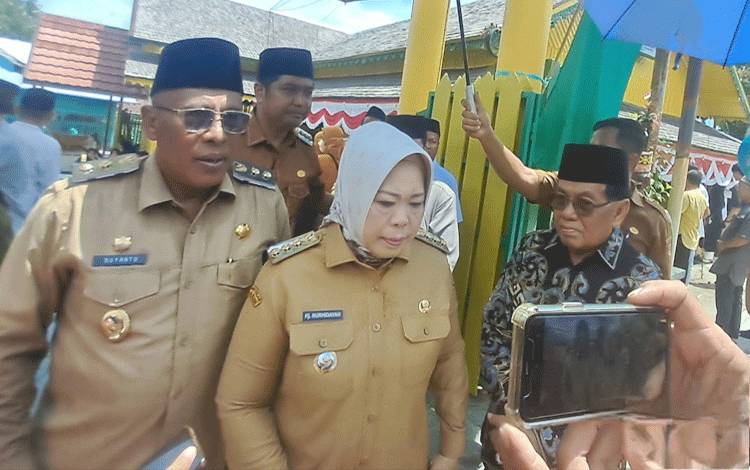 Bupati dan Wakil Bupati Kobar Sampaikan Belasungkawa Atas Wafatnya Pangeran Muasjidinsyah