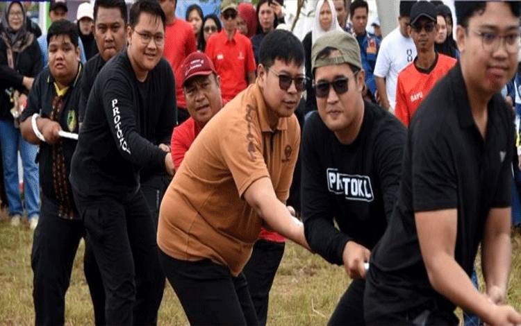 Pemkab Barito Utara Gelar Lomba Antar Instansi Penuh Semangat Kebersamaan