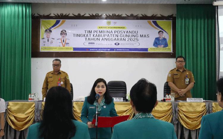 Tim Pembina Posyandu Kecamatan Diharapkan Bisa Membawa Kemajuan Bagi Masyarakat