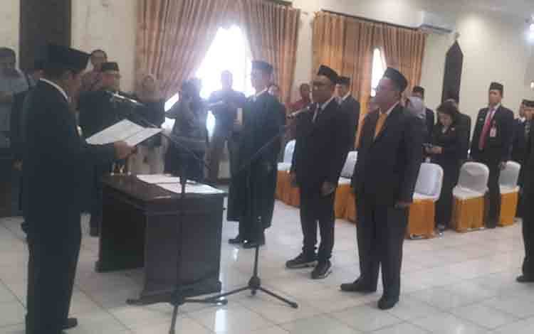 Direktur RSUD Jaraga Sasameh Buntok Berganti
