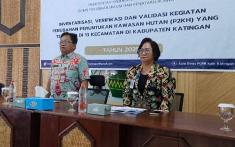 Pemkab Katingan Gelar Inventarisasi dan Validasi Perubahan Kawasan Hutan