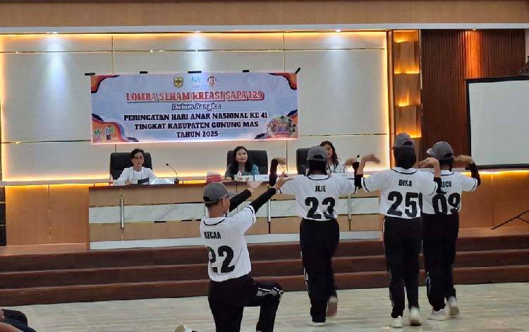 Lomba Senam Kreasi Sapa 129 Wadah Pembinaan Karakter
