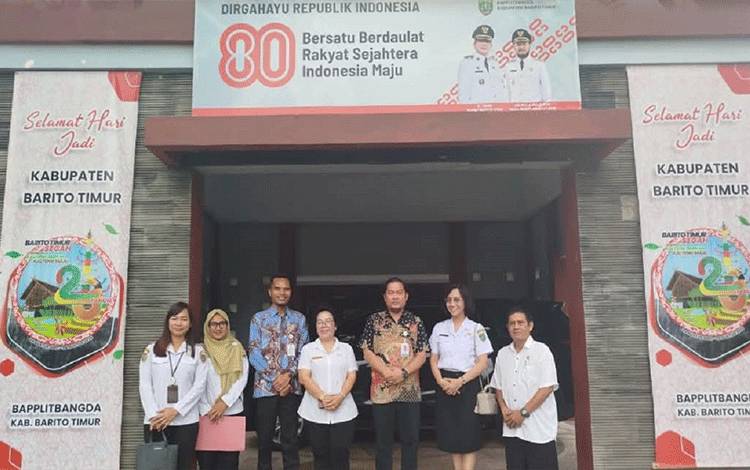 Bappedalitbangda Barito Timur Siap Dukung PJPK Menuju Indonesia Emas 2045