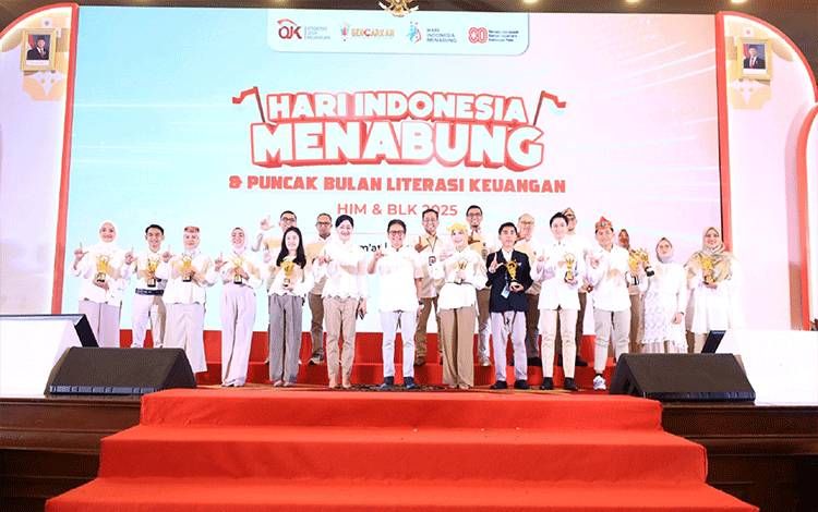 Duta Literasi Keuangan OJK Kalteng Raih Penghargaan Nasional di Ajang FLA 2025