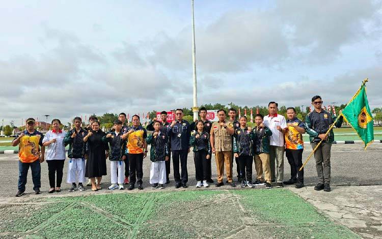 10 Atlet Karate Asal Gunung Mas Ikut Kejuaraan Tingkat Internasional
