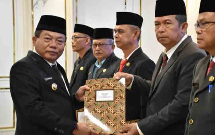 Bupati Kapuas Lantik Tujuh Pejabat Tinggi, Wiyatno: Jabatan Adalah Tanggung Jawab