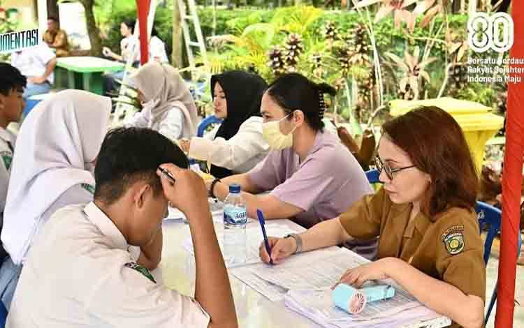 Disdik Kalteng Nilai Cek Kesehatan Gratis Bantu Deteksi Dini Masalah Siswa