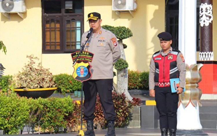 Kapolres Kobar Tekankan Personel Tingkatkan Kinerja dan Jadi Pelayan Masyarakat