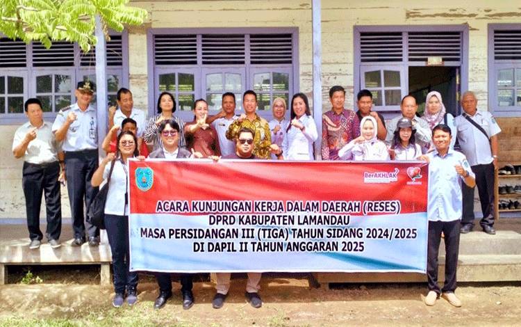 Reses DPRD Lamandau Dapil 2 Fokus Tinjau Kondisi Lapangan