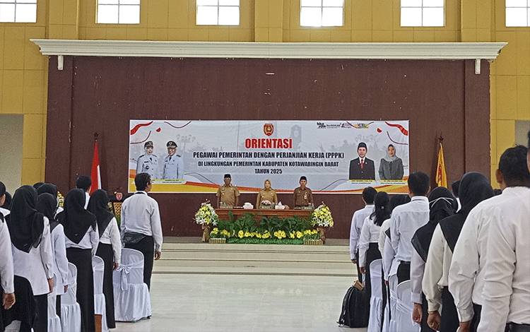 590 PPPK Ikuti Orientasi, Bupati Kobar Tekankan Pentingnya Pelayanan Publik