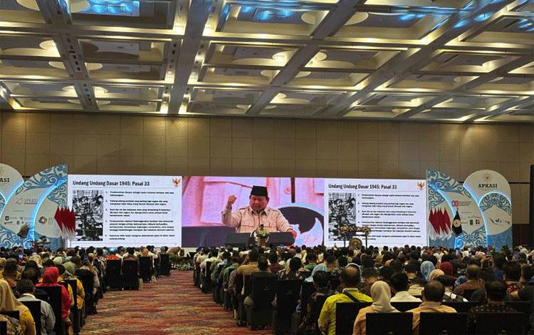 Prabowo: Prasasti Manggarai 1978 Yakinkan Agar Kuasai Alam Demi Makmur