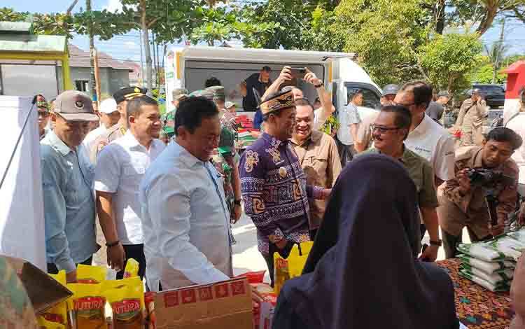 Wagub Kalteng Apresiasi Pemko Palangka Raya atas Suksesnya Gerakan Pangan Murah