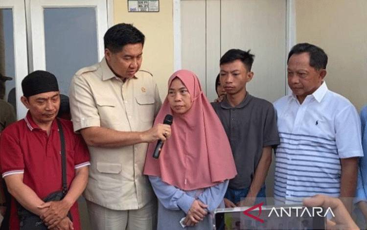 Tito: Pemerintah Wujudkan Cita-Cita Almarhum Affan untuk Punya Rumah