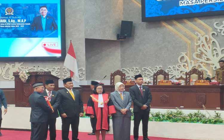 Wagub Kalteng Harap Junaidi Bisa Jalankan Fungsi Legislatif dengan Baik