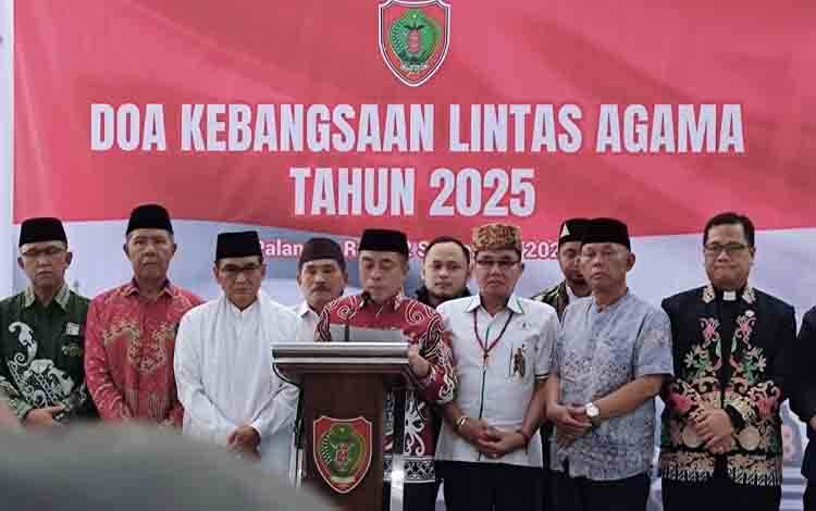 DPW LDII Kalteng Ikut Doa Kebangsaan Lintas Agama